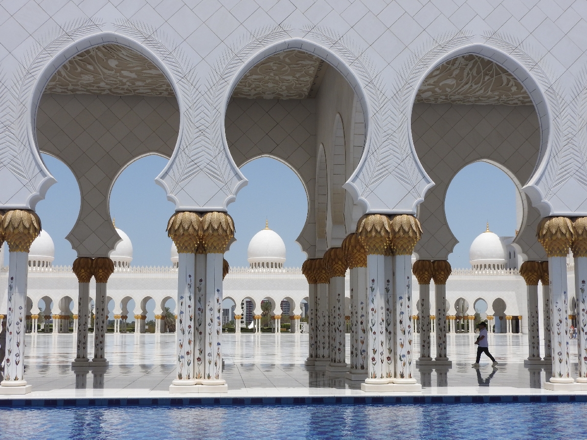 50 ABU DHABI Gran Moschea dello Sceicco Zayed